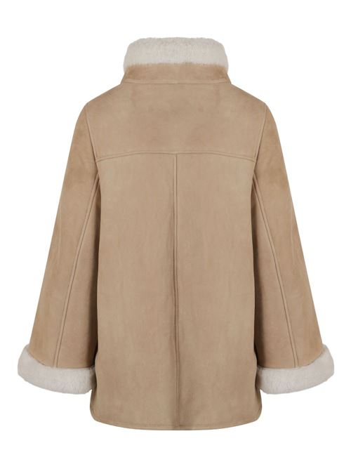 LEATHER SHEALING CAPE