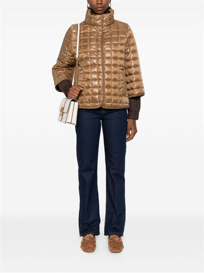 NYLON QUILTED CAPE