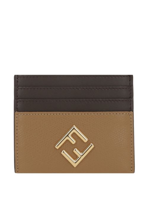 FF DIAMONDS LEATHER CARD CASE