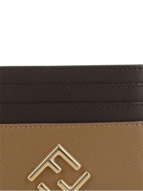 FF DIAMONDS LEATHER CARD CASE