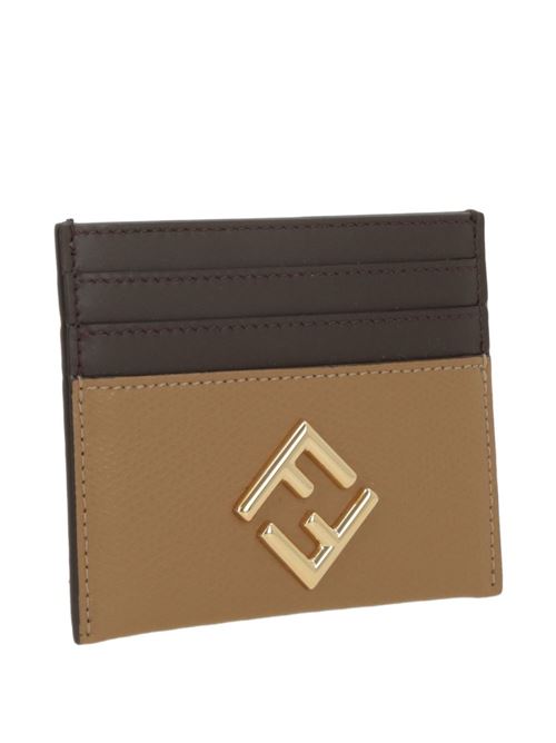 FF DIAMONDS LEATHER CARD CASE