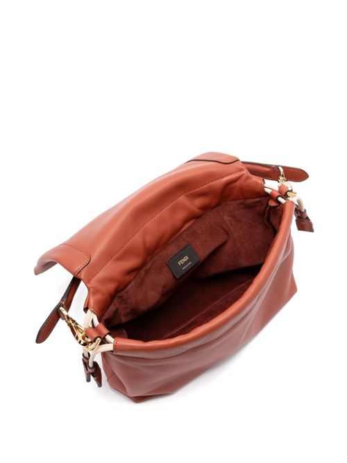 MAMMA BAGUETTE MEDIUM LEATHER SHOULDER BAG
