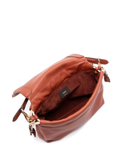 MAMMA BAGUETTE MEDIUM LEATHER SHOULDER BAG