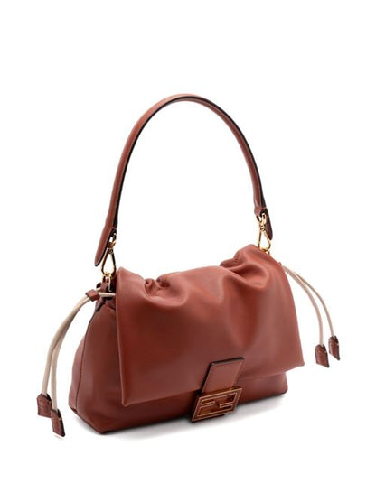MAMMA BAGUETTE MEDIUM LEATHER SHOULDER BAG