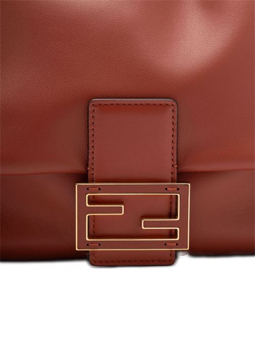 MAMMA BAGUETTE MEDIUM LEATHER SHOULDER BAG