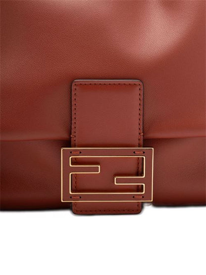 MAMMA BAGUETTE MEDIUM LEATHER SHOULDER BAG