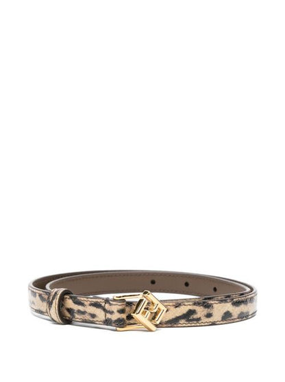 FF DIAMONDS LEATHER BELT