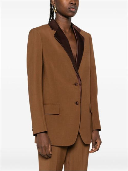 WOOL SINGLE-BREASTED JACKET