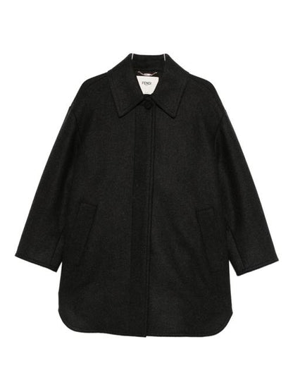WOOL MIDI COAT