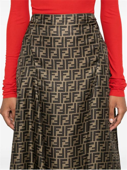 FF SILK MIDI SKIRT