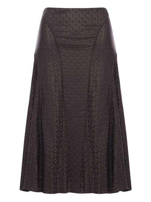 FF JACQUARD SILK SKIRT