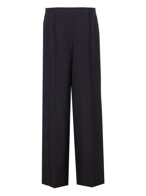 WOOL WIDE-LEG TROUSERS
