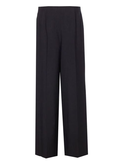 WOOL WIDE-LEG TROUSERS