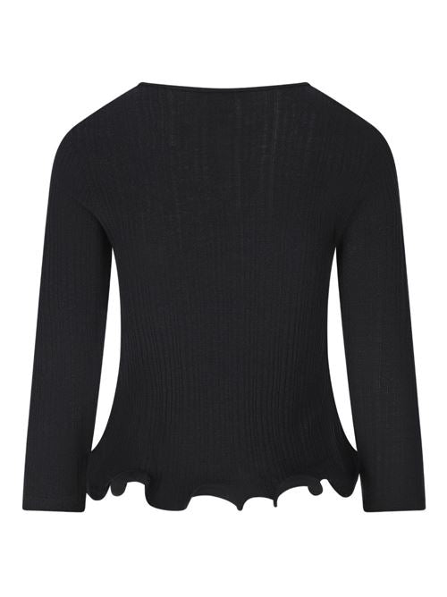 WOOL V-NECKED SWEATER