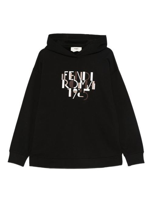 FENDI ROMA COTTON HOODIE