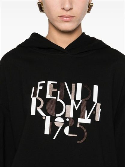 FENDI ROMA COTTON HOODIE