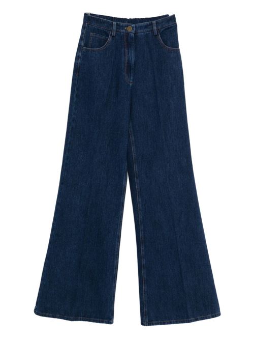 FLARED DENIM JEANS