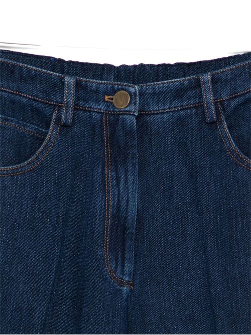 FLARED DENIM JEANS