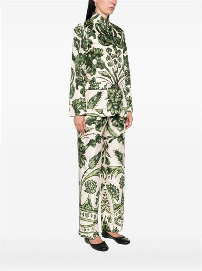 PRINTED SILK SHIRT