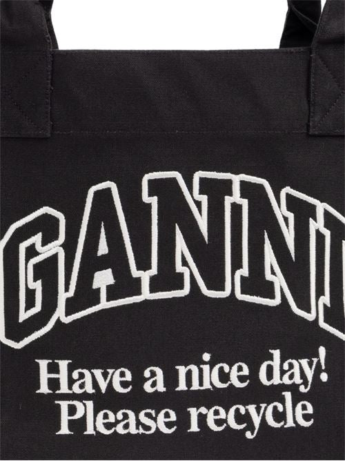 RECYCLED COTTON LARGE TOTE BAG