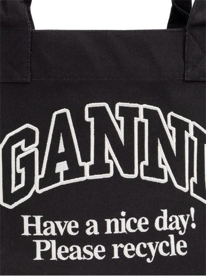 RECYCLED COTTON LARGE TOTE BAG
