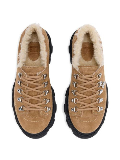 SUEDE DERBIE SHOES