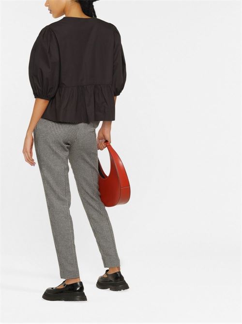 COTTON PEPLUM TOP