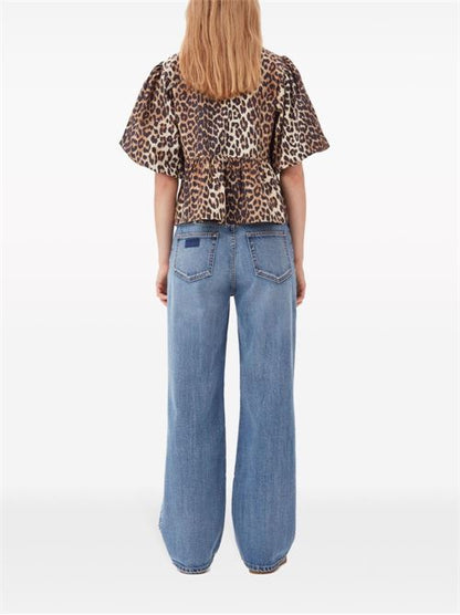 ORGANIC COTTON PEPLUM TOP