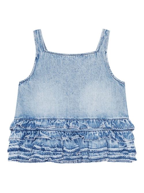 ORGANIC COTTON DENIM TOP