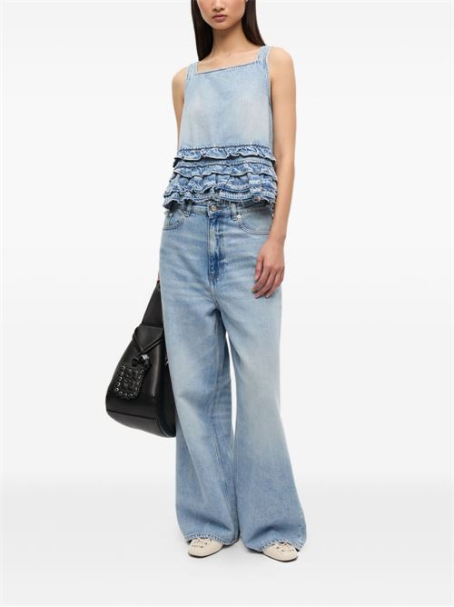 ORGANIC COTTON DENIM TOP