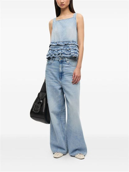 ORGANIC COTTON DENIM TOP