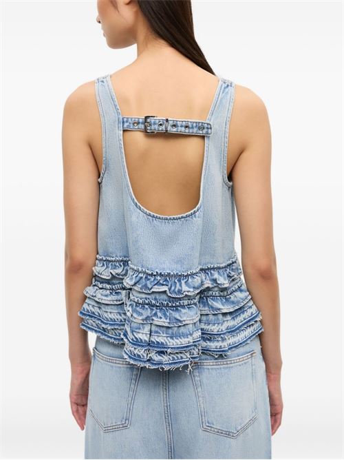 ORGANIC COTTON DENIM TOP