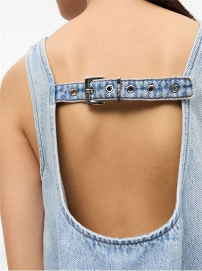 ORGANIC COTTON DENIM TOP