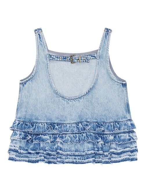 ORGANIC COTTON DENIM TOP