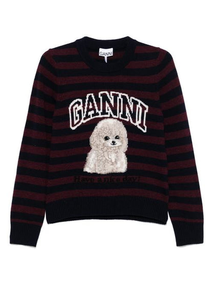 POODLE WOOL CREWNECK SWEATER
