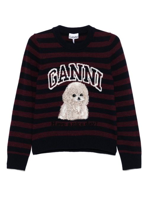 POODLE WOOL CREWNECK SWEATER