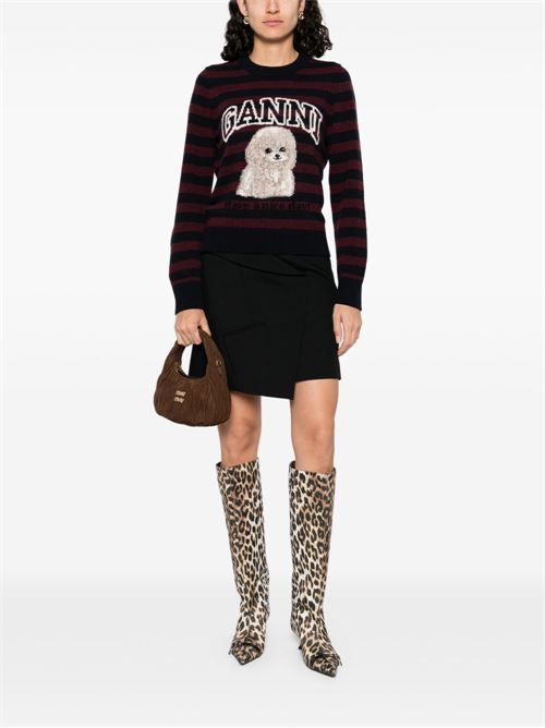POODLE WOOL CREWNECK SWEATER