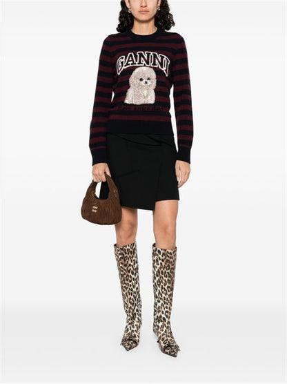 POODLE WOOL CREWNECK SWEATER