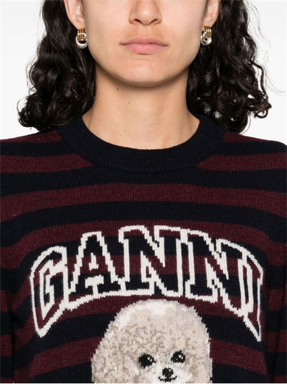 POODLE WOOL CREWNECK SWEATER