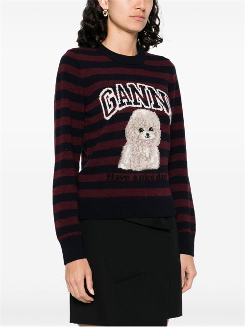 POODLE WOOL CREWNECK SWEATER