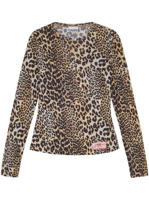 LEOPARD PRINT T-SHIRT