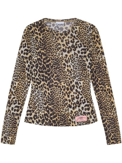 LEOPARD PRINT T-SHIRT