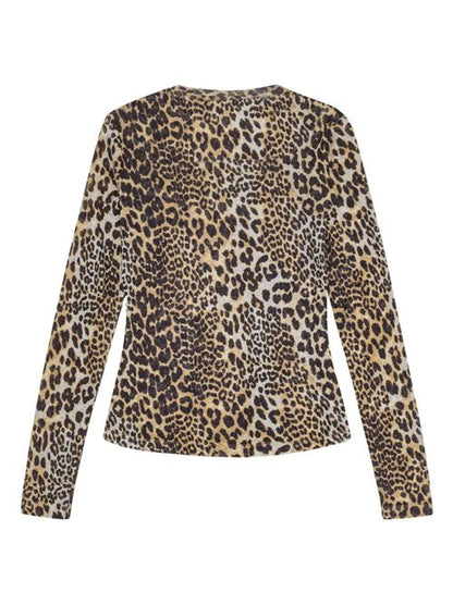 LEOPARD PRINT T-SHIRT