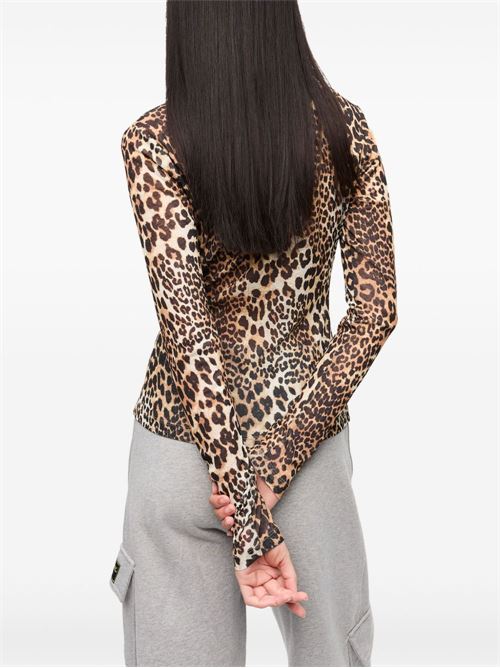 LEOPARD PRINT T-SHIRT