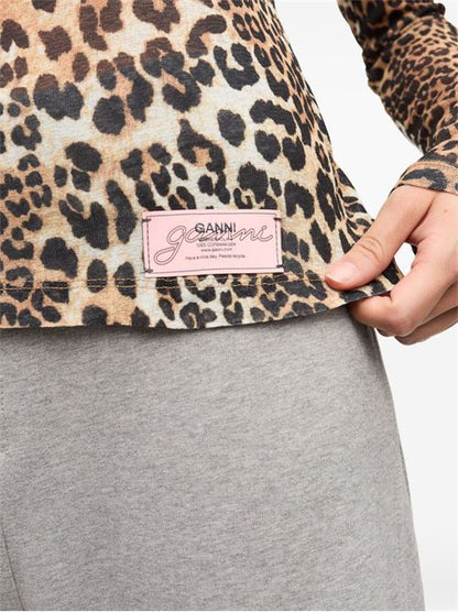 LEOPARD PRINT T-SHIRT