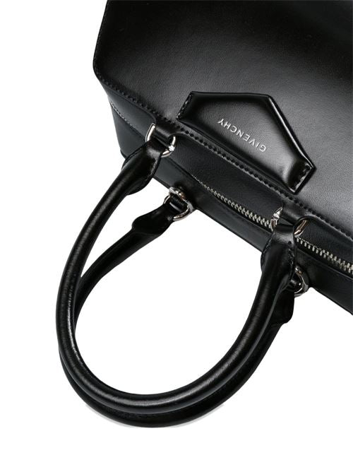 ANTIGONA EAST WEST SMALL LEATHER HANDBAG