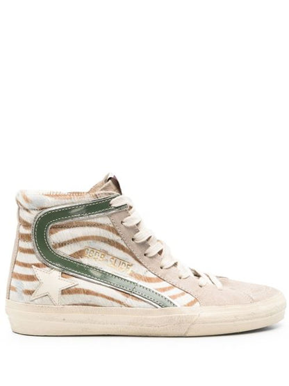 SLIDE CLASSIC LEATHER SNEAKERS