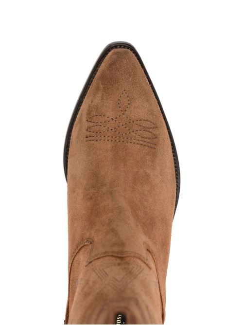 '70 WISH STAR LOW LEATHER BOOTS