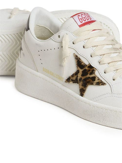 BALL STAR LEATHER SNEAKERS