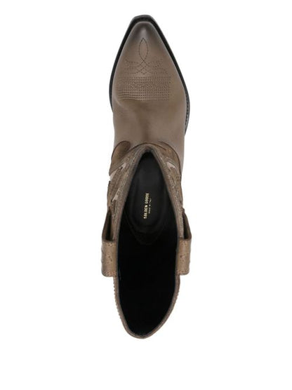 WISH STAR LOW LEATHER BOOTS